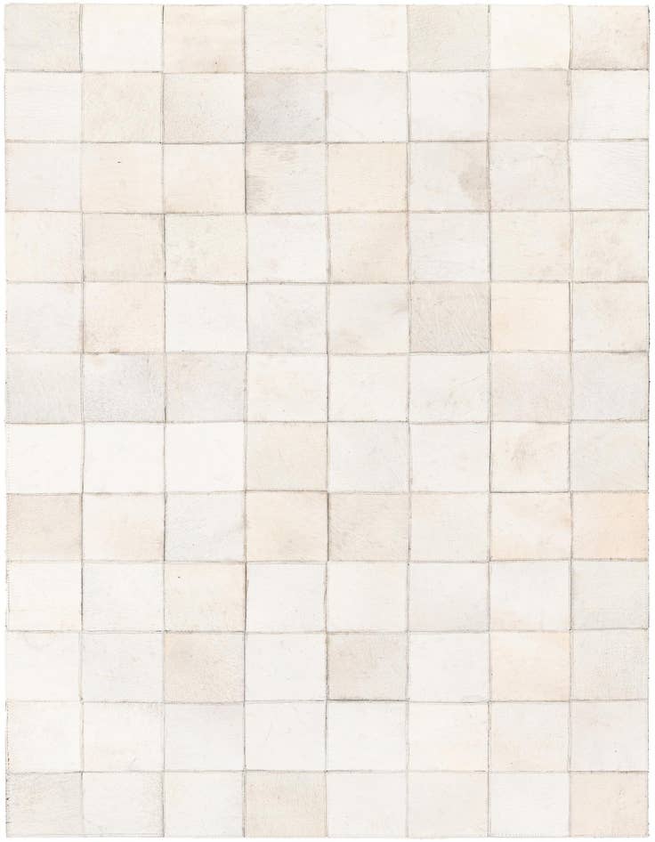 Detail image of 4' x 5' 10 Cowhide Stocks Rug