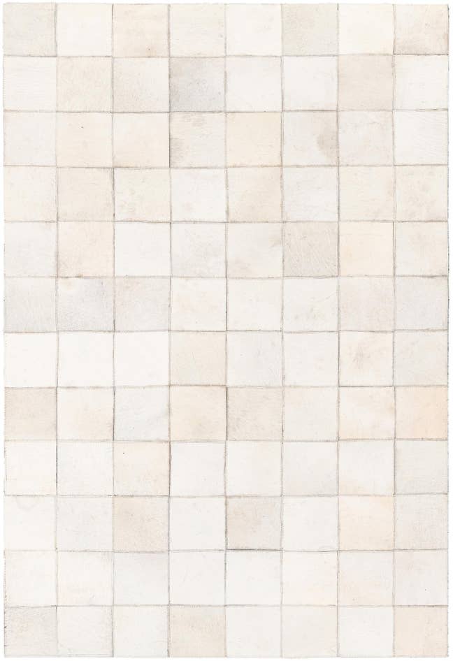 Detail image of 4' x 5' 10 Cowhide Stocks Rug