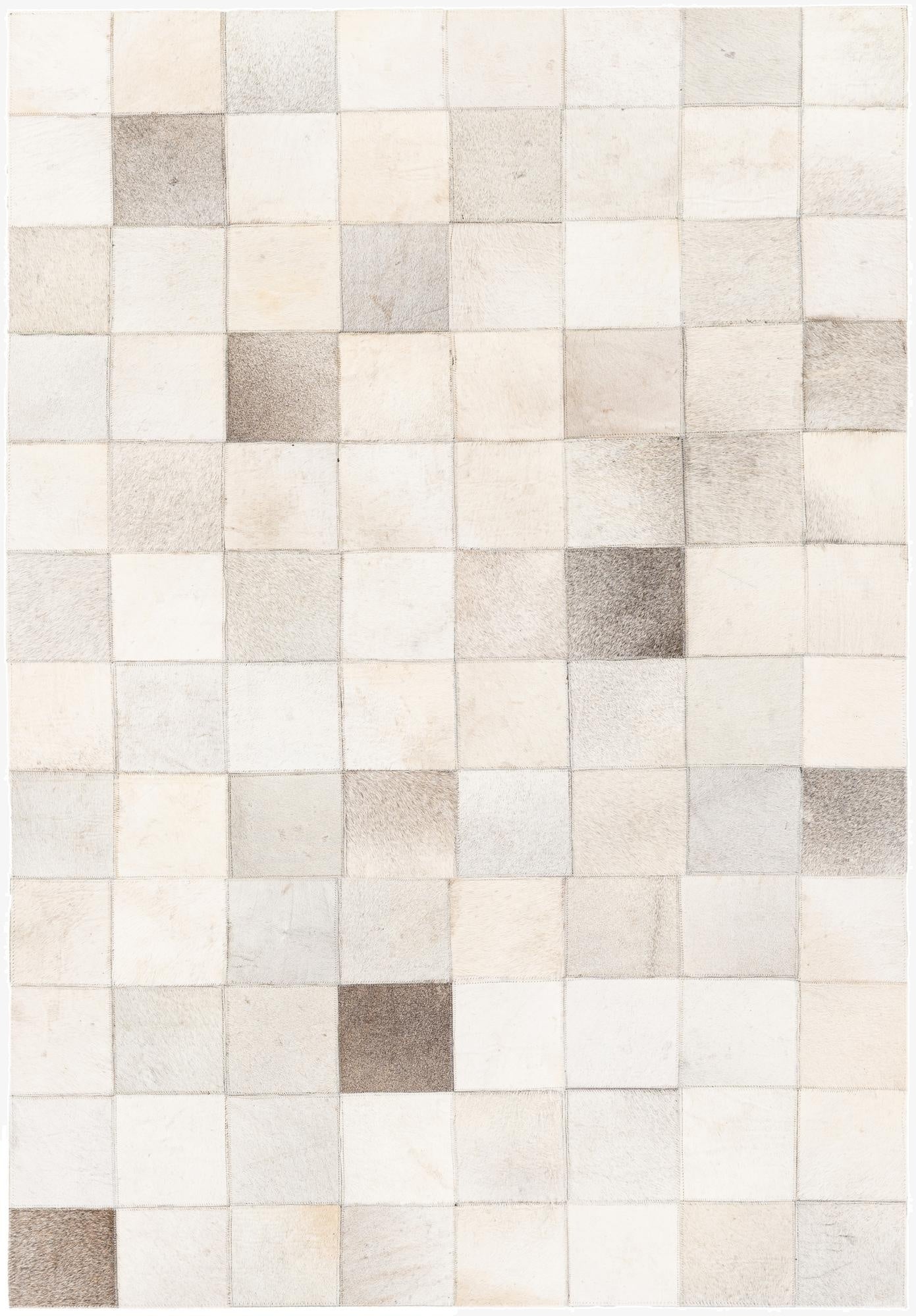 3' 11 x 5' 10 Cowhide Stocks Rug