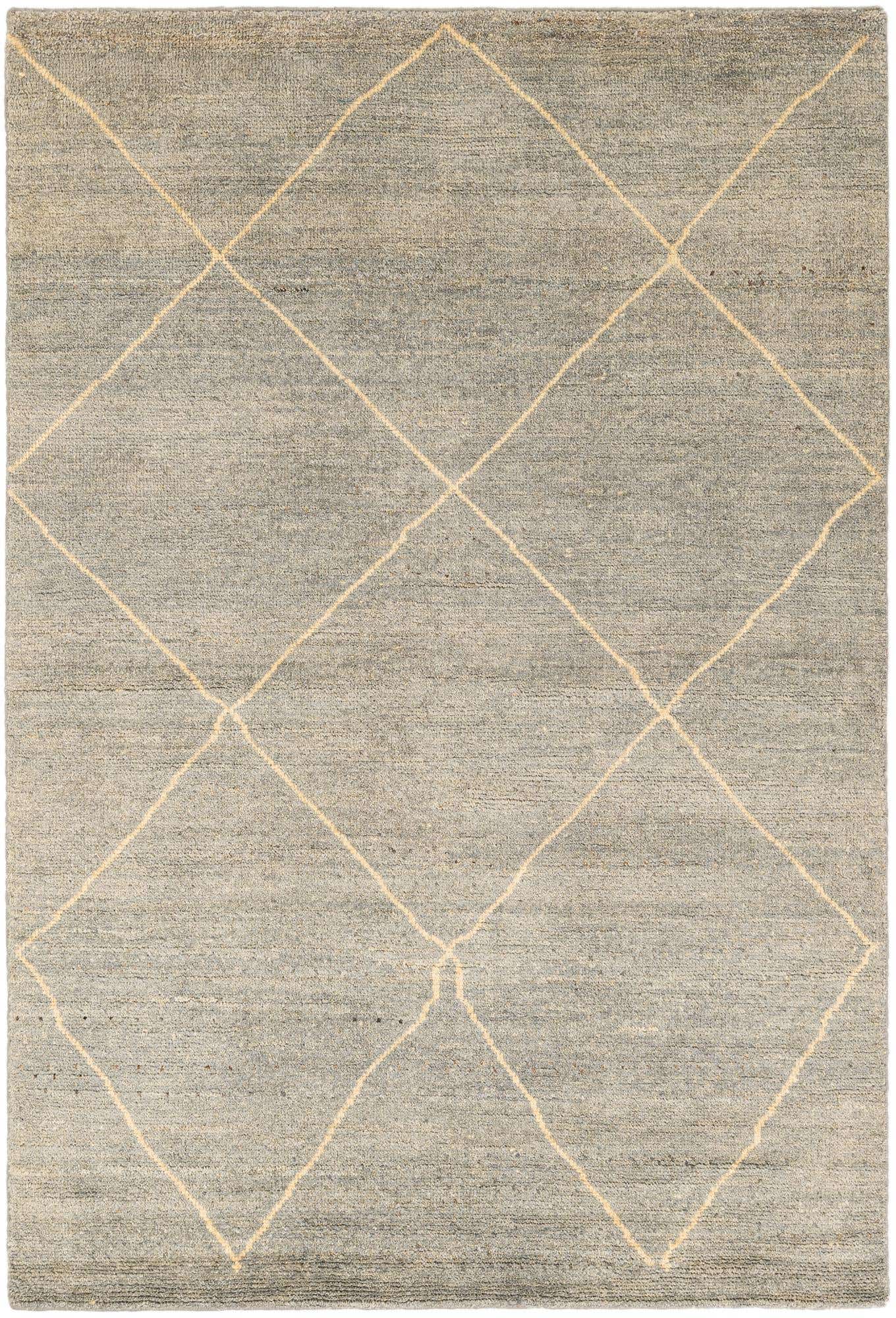 4' 7 x 6' 7 Hand Knotted Darya Wool Rug