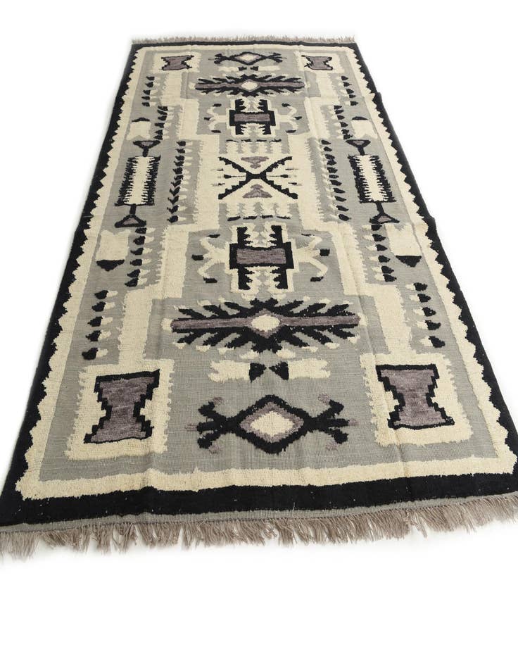 Detail image of 8' 1 x 10' 5  Hand Knotted Darya Wool Rug