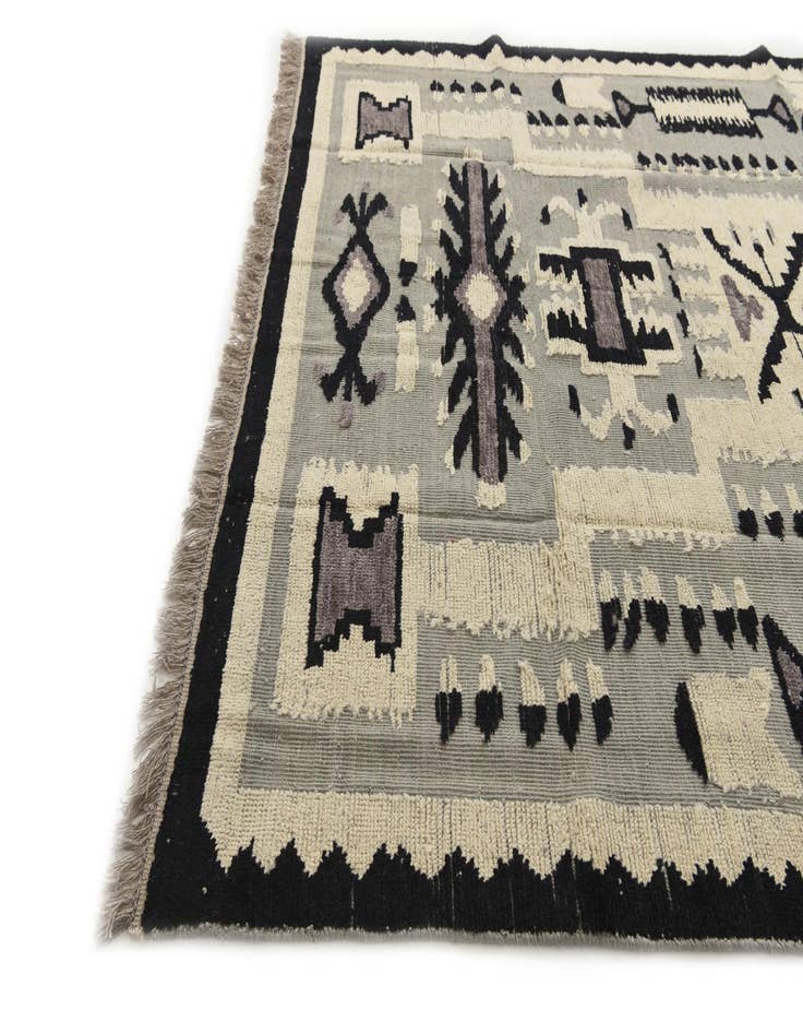 Detail image of 8' 1 x 10' 5  Hand Knotted Darya Wool Rug