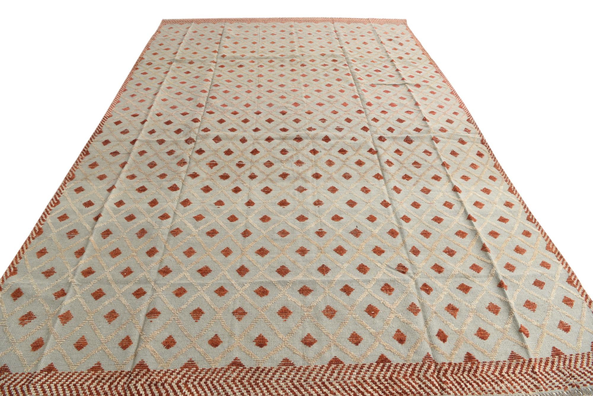 8' 4 x 12' 8 Hand Knotted Darya Wool Rug
