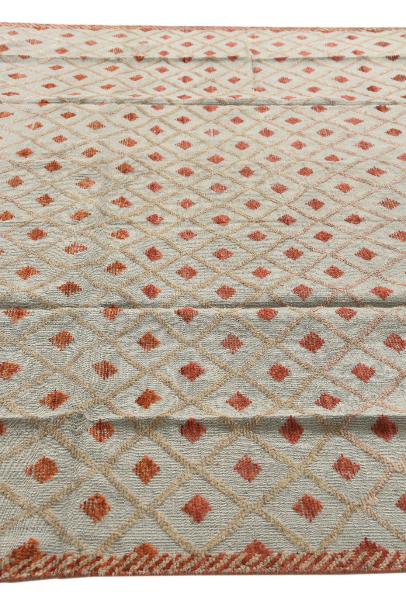 8' 4 x 12' 8 Hand Knotted Darya Wool Rug
