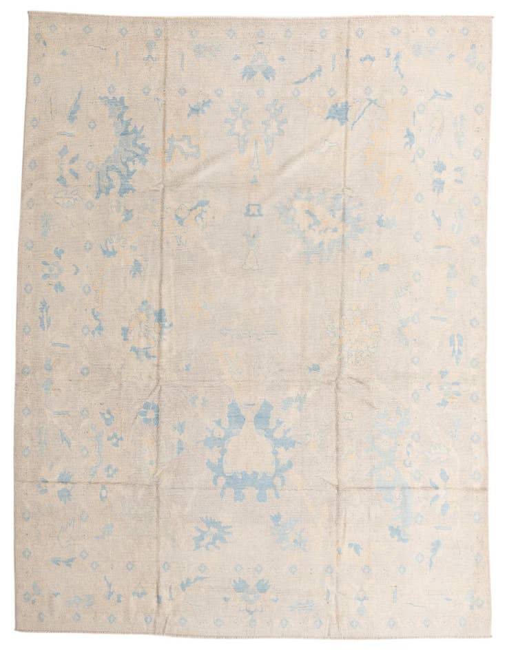 Detail image of 9' 8 x 13' 2 Hand Knotted Darya Wool Rug