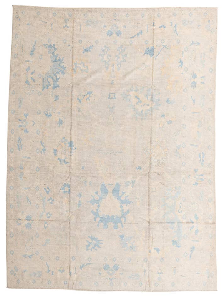 Detail image of 9' 8 x 13' 2 Hand Knotted Darya Wool Rug