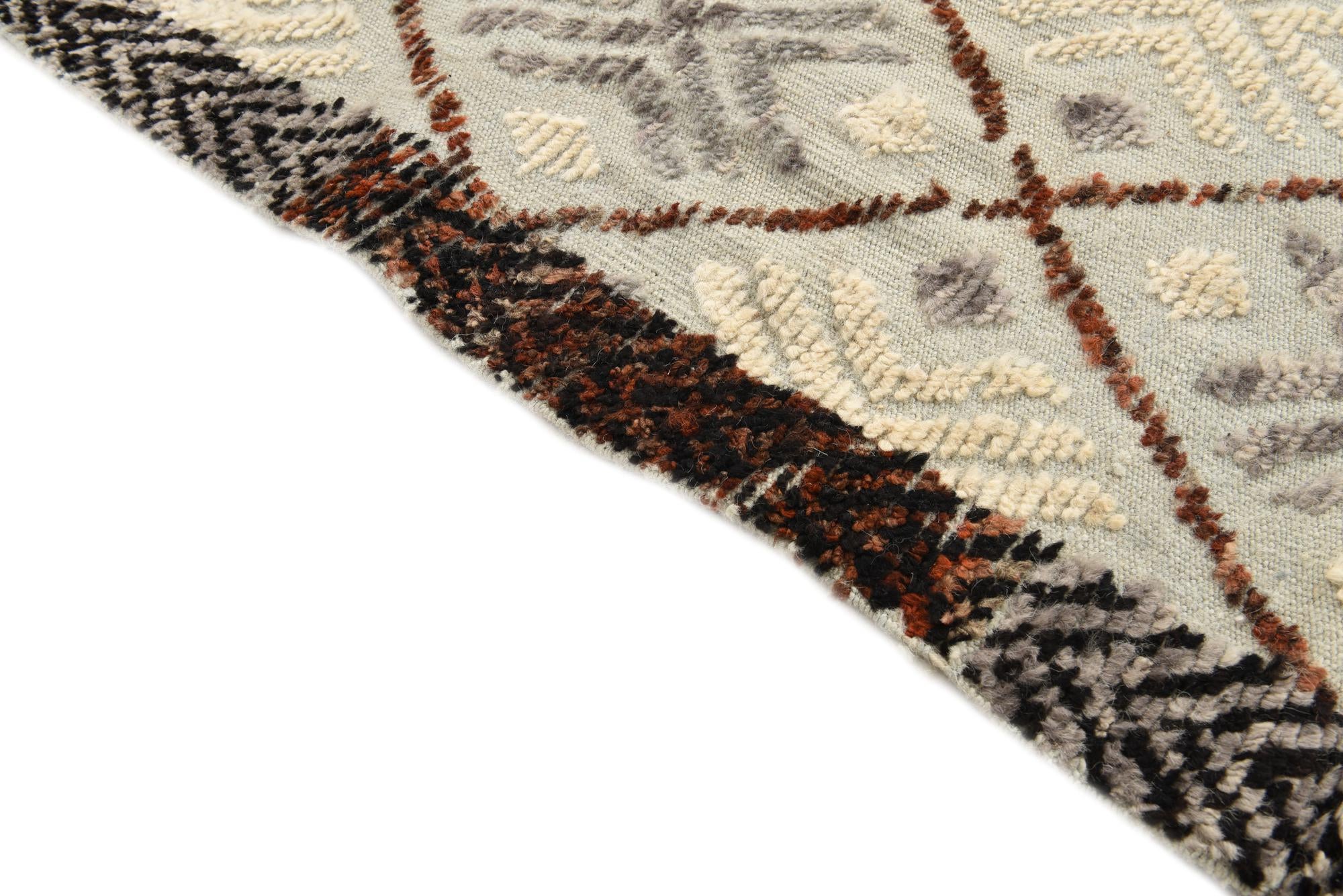 8' 4 x 12' 6 Hand Knotted Darya Wool Rug
