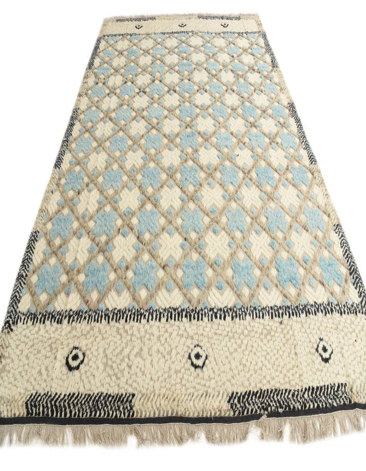 Detail image of 8' 10 x 12' 3  Hand Knotted Darya Wool Rug