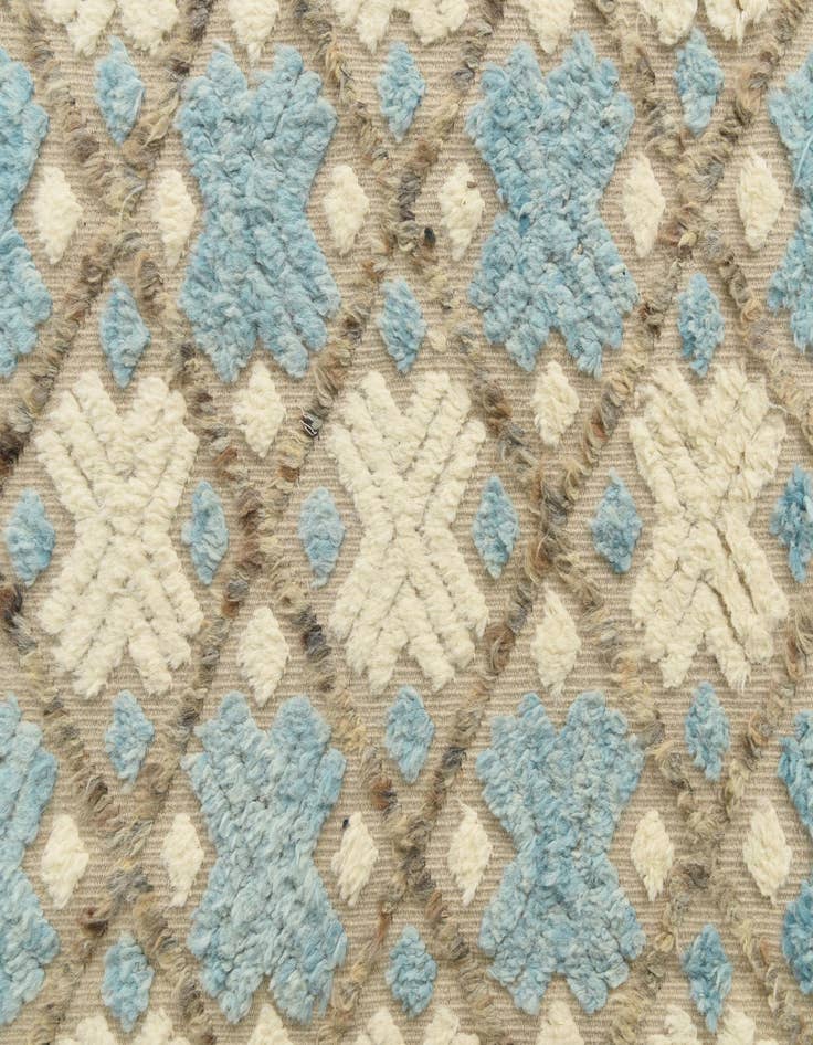 Detail image of 8' 10 x 12' 3  Hand Knotted Darya Wool Rug