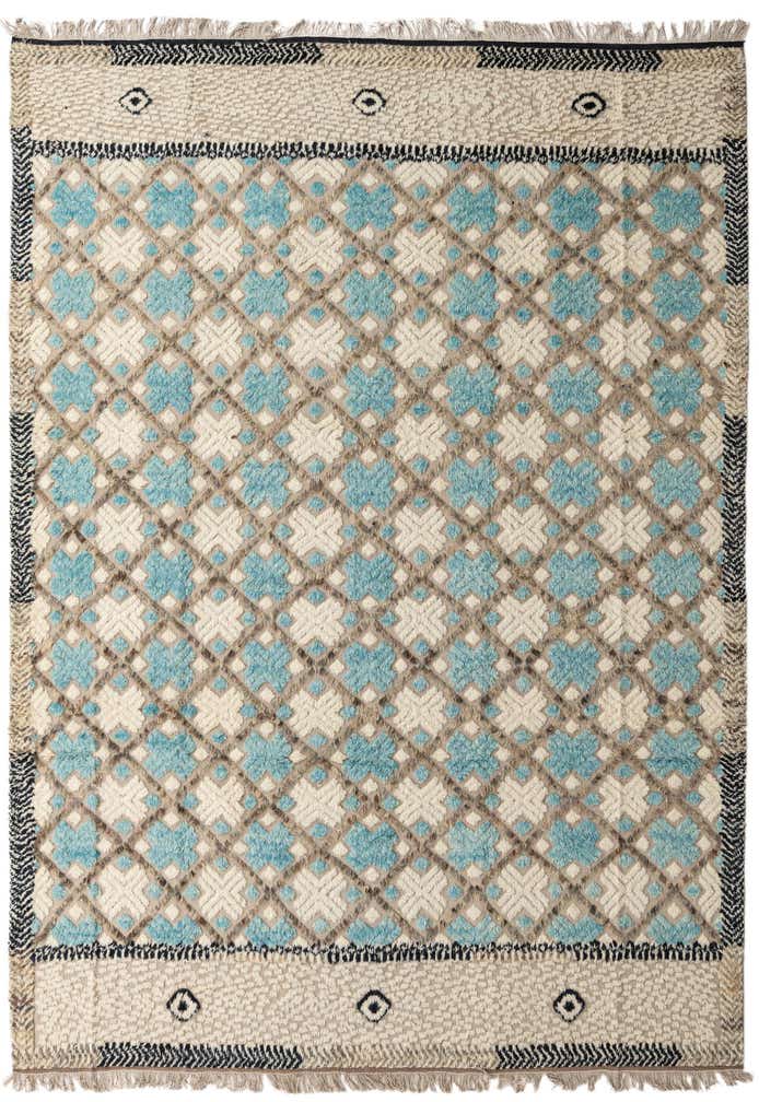 8' 10 x 12' 3 Hand Knotted Darya Wool Rug