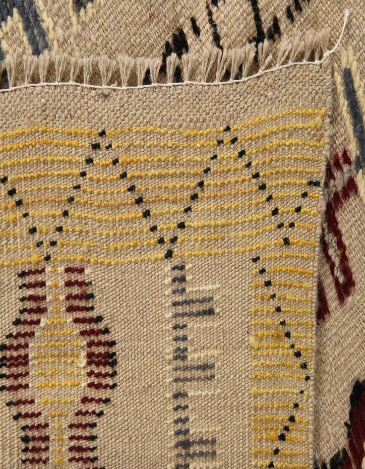 Detail image of 8' 10 x 12' 4  Hand Knotted Darya Wool Rug