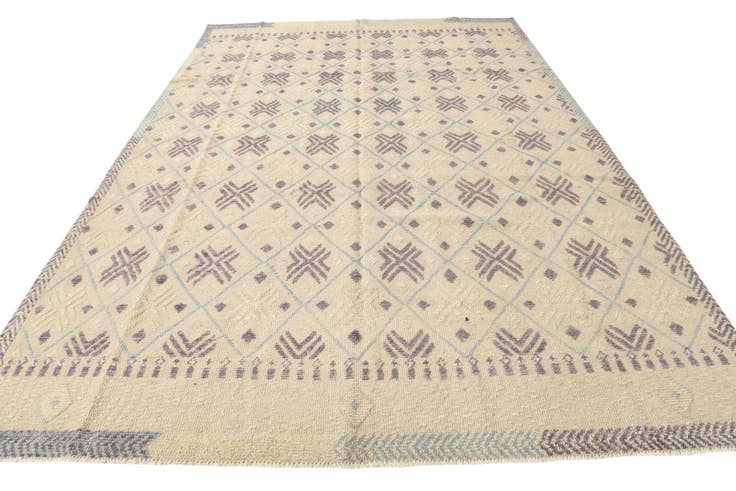 Detail image of 8' 7 x 12' 6 Hand Knotted Darya Wool Rug