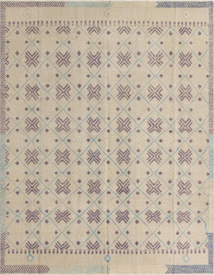 Detail image of 8' 7 x 12' 6 Hand Knotted Darya Wool Rug