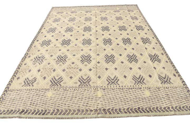 7' 9 x 10' 5 Hand Woven Darya Wool Rug