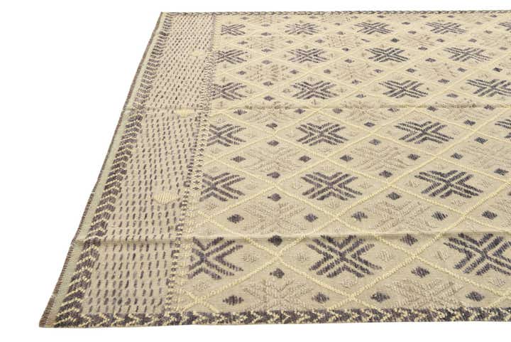 7' 9 x 10' 5 Hand Woven Darya Wool Rug