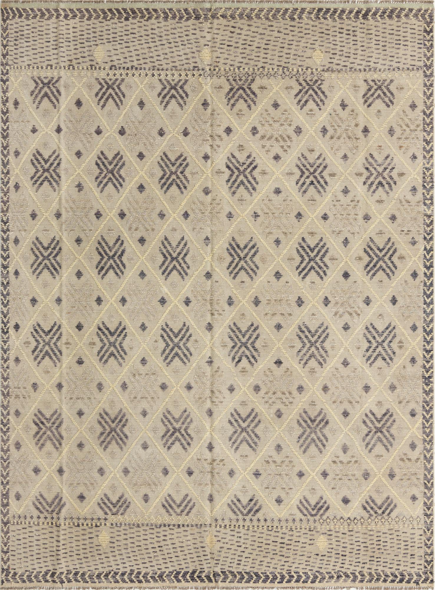 7' 9 x 10' 5 Hand Woven Darya Wool Rug