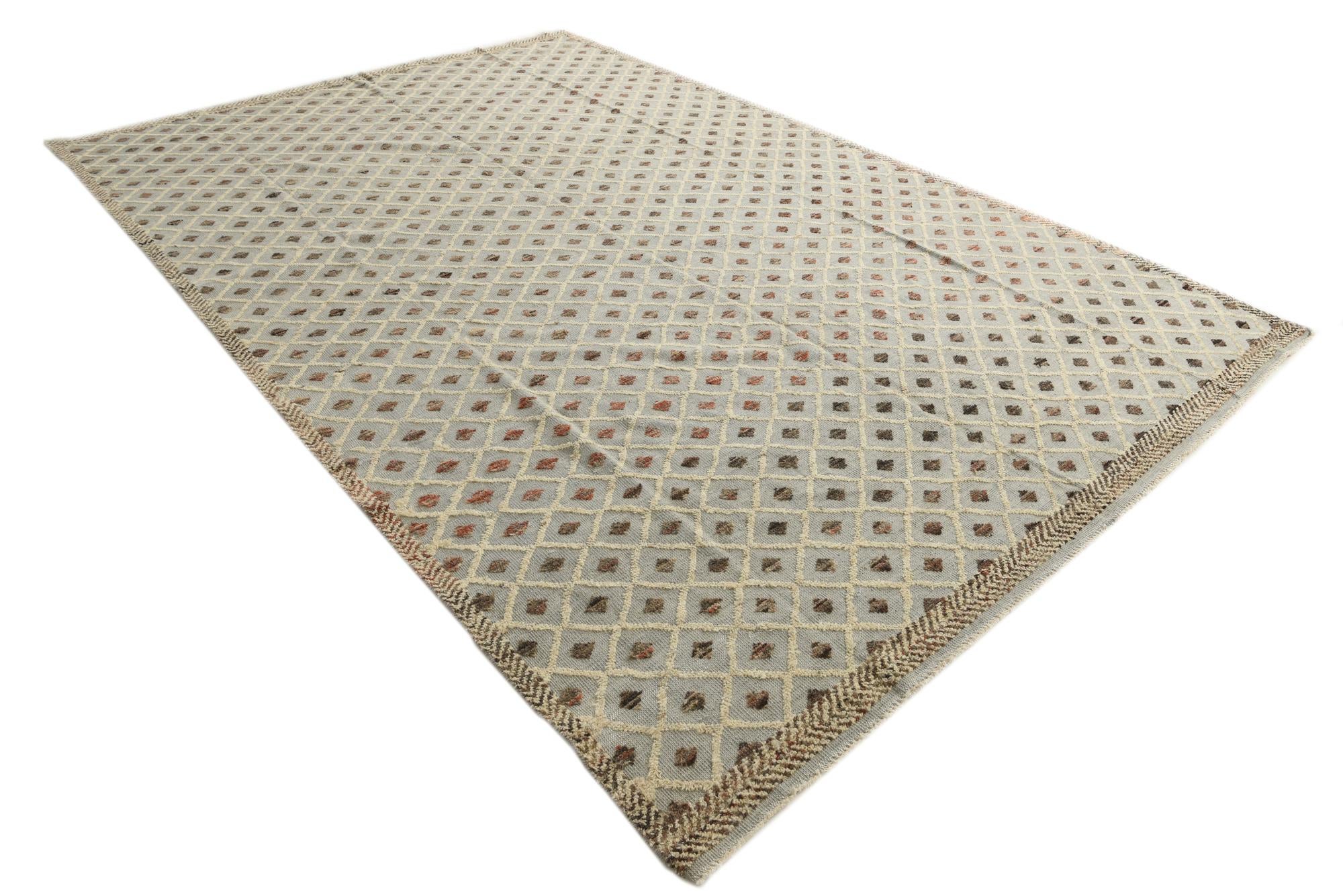 9' 5 x 14' Hand Knotted Darya Wool Rug