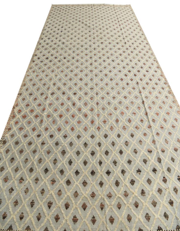 Detail image of 9' 5 x 14'  Hand Knotted Darya Wool Rug