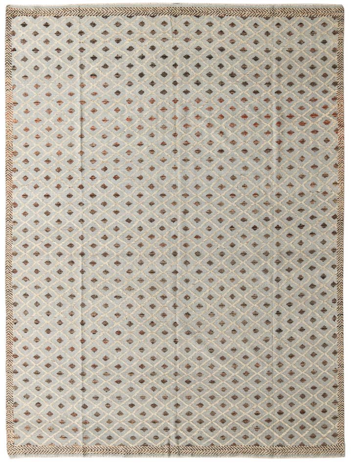 Detail image of 9' 5 x 14' Hand Knotted Darya Wool Rug