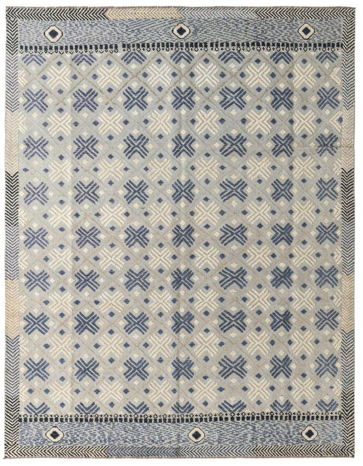 Detail image of 8' 6 x 12' 4 Hand Knotted Darya Wool Rug