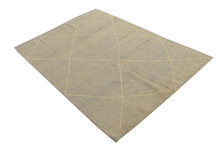 4' 8 x 6' 7 Hand Knotted Darya Wool Rug