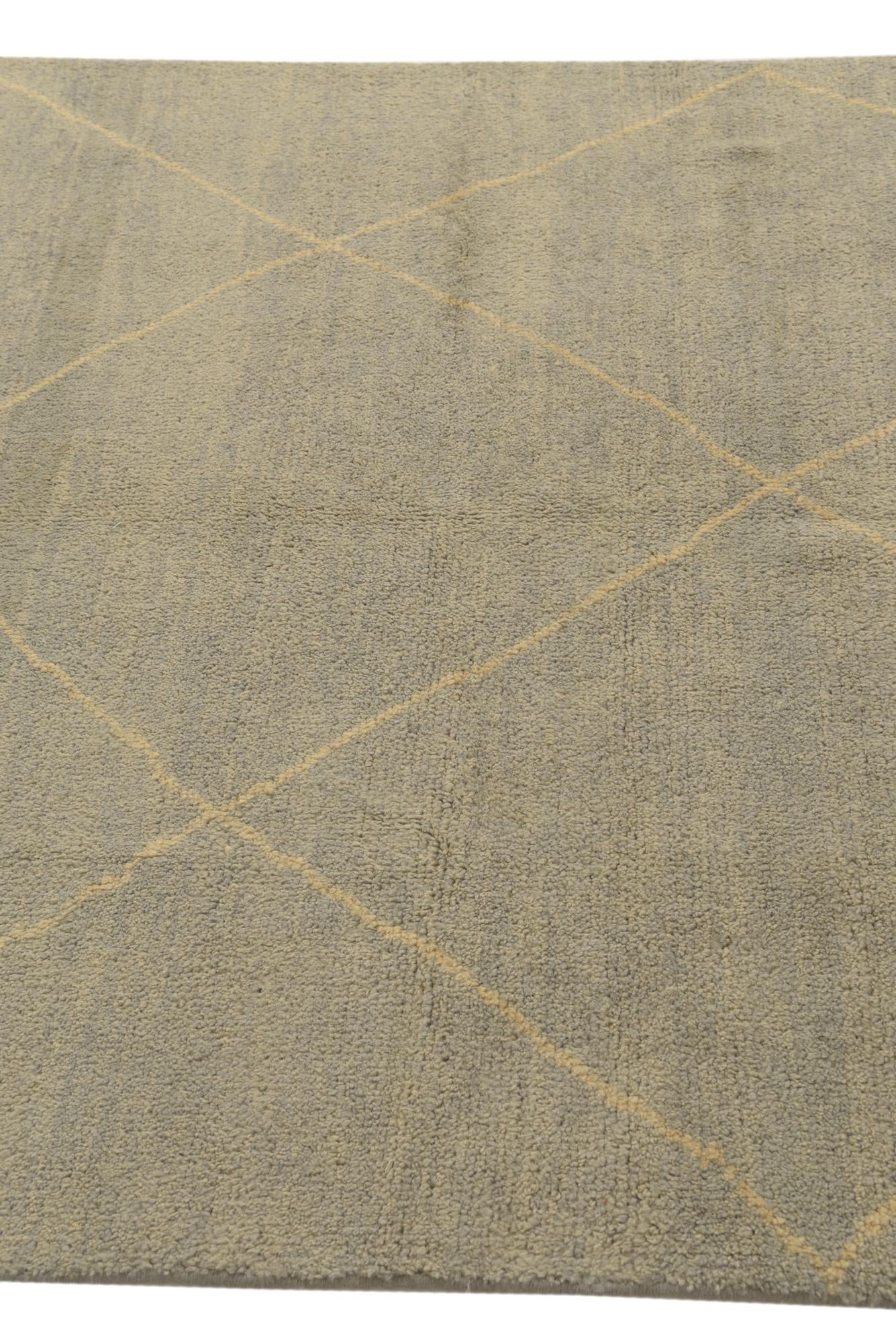 4' 8 x 6' 7 Hand Knotted Darya Wool Rug