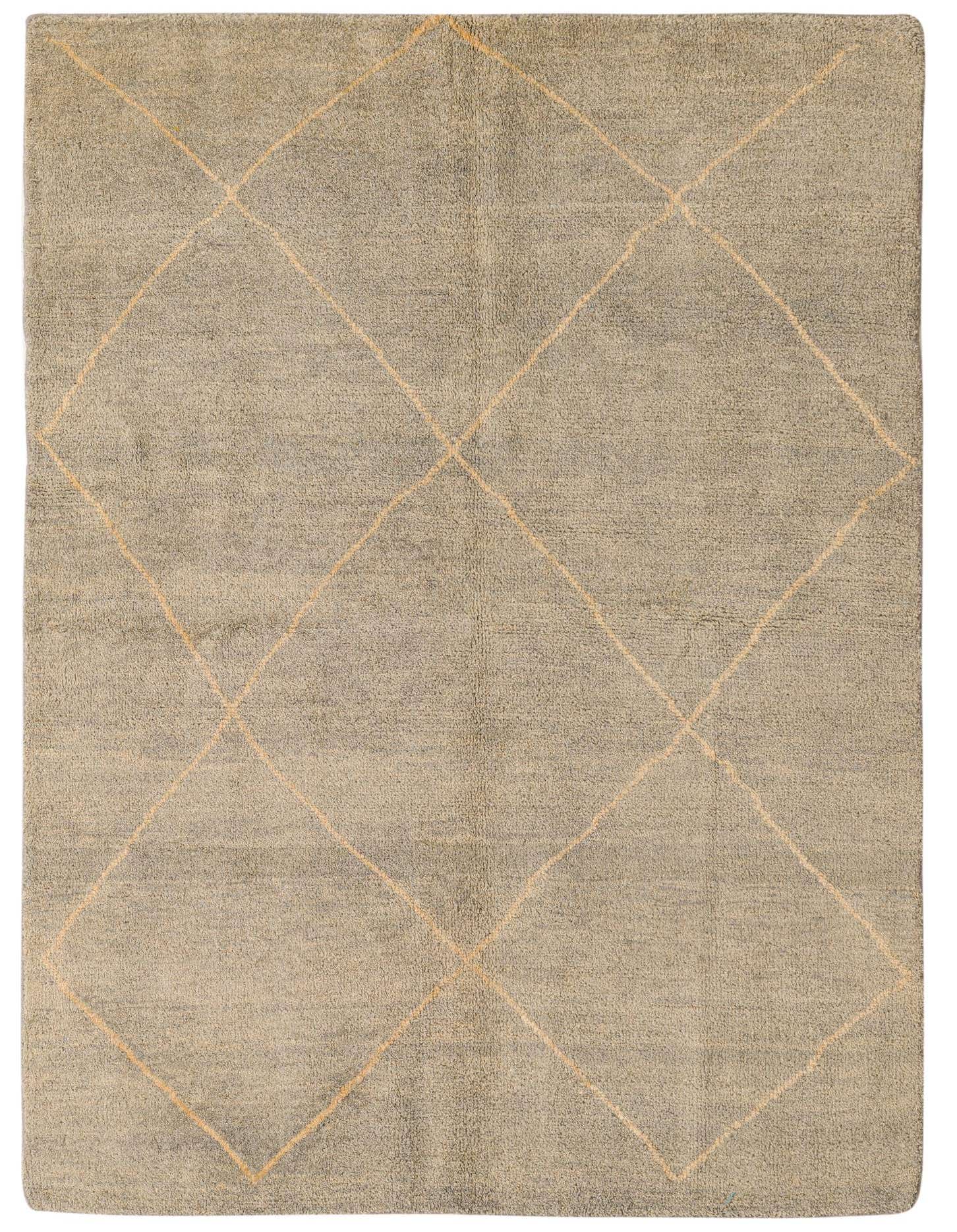 4' 8 x 6' 7 Hand Knotted Darya Wool Rug
