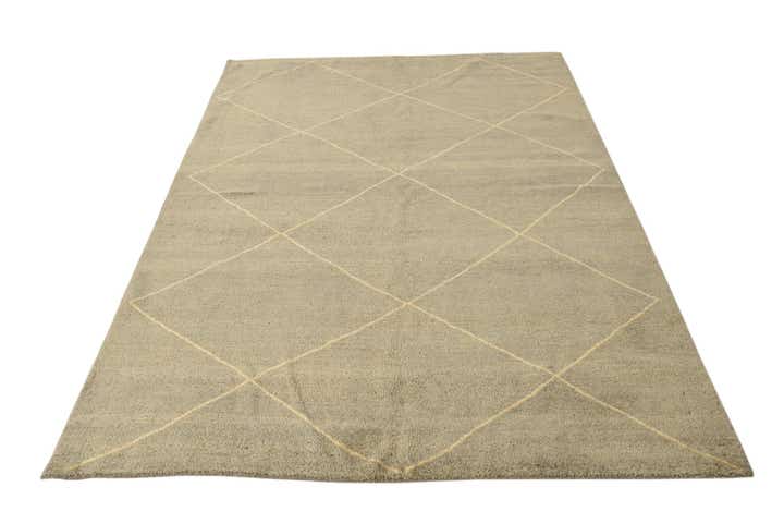 5' 7 x 8' 1 Hand Knotted Darya Wool Rug