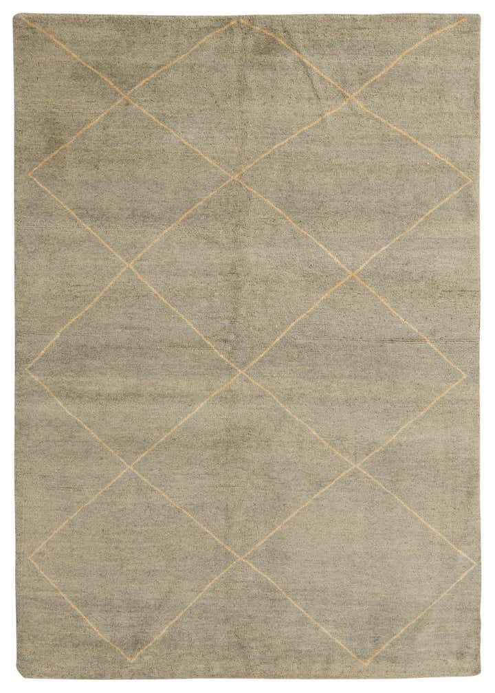 5' 7 x 8' 1 Hand Knotted Darya Wool Rug