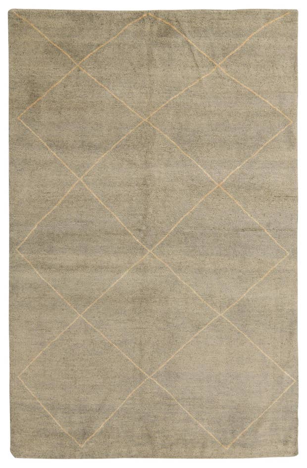 Detail image of 5' 7 x 8' 1 Hand Knotted Darya Wool Rug