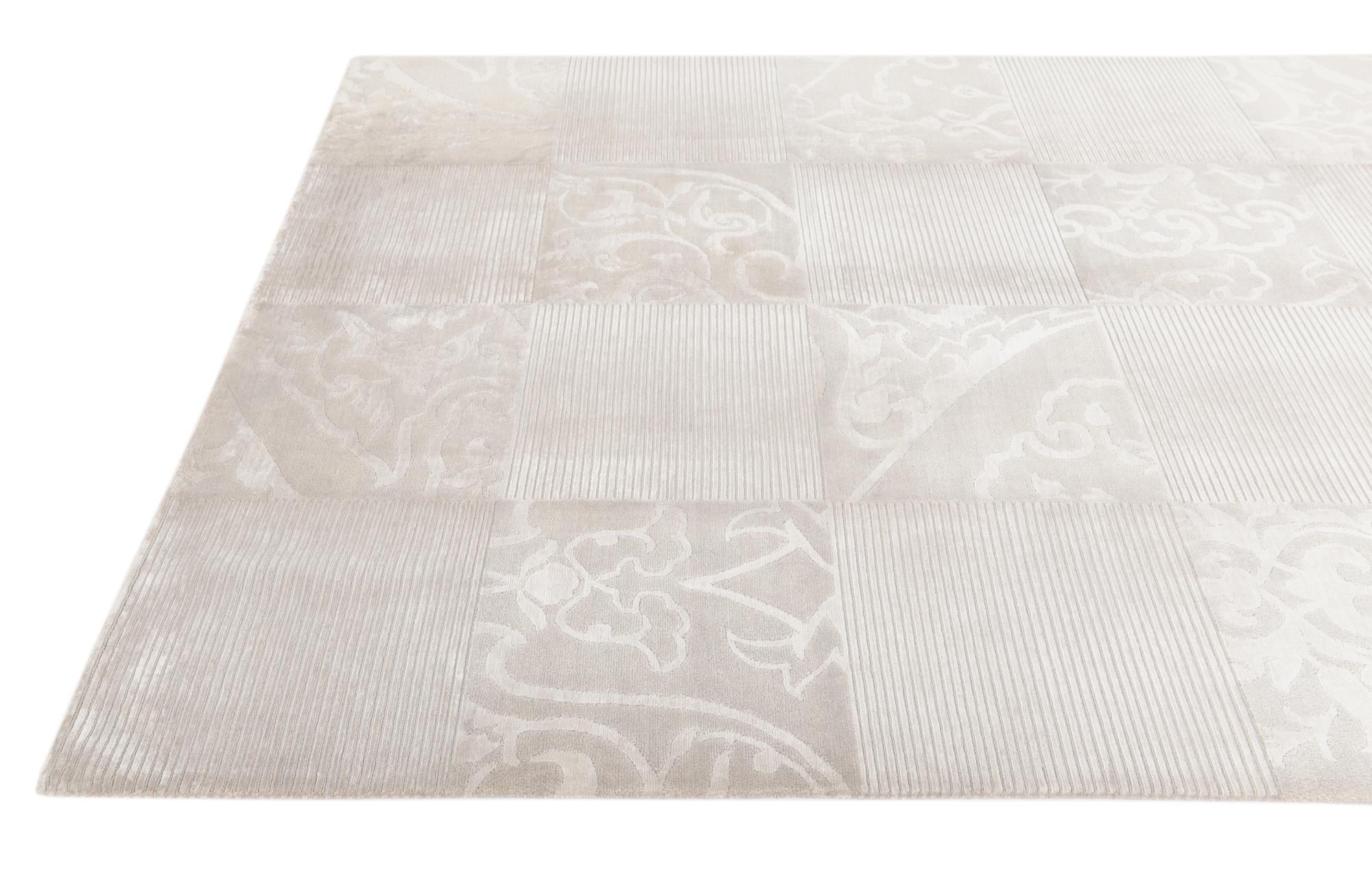 6' 8 x 10' 1 Hand Knotted Darya Wool Rug