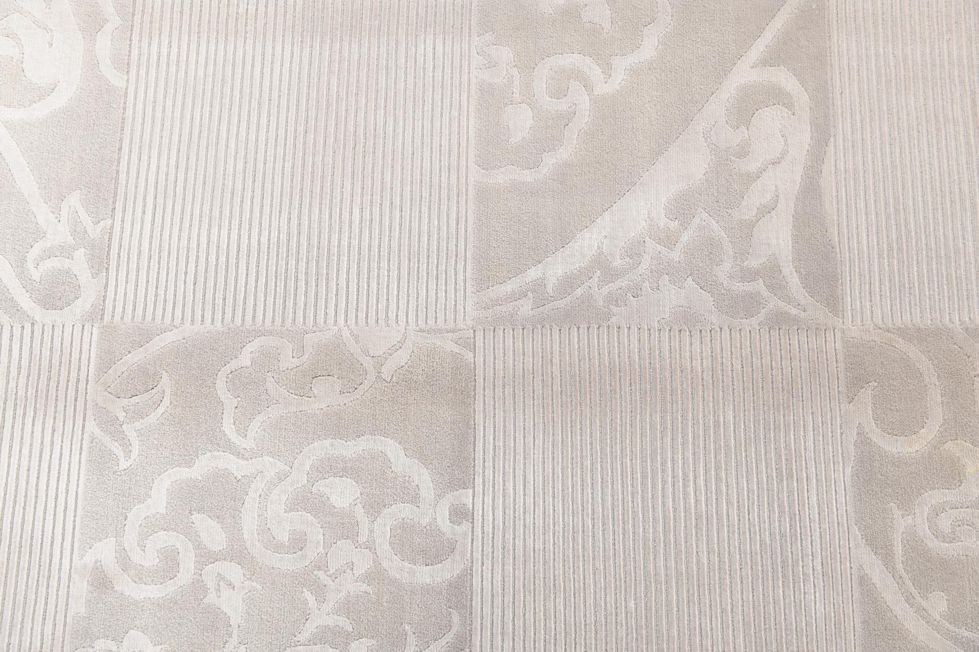 6' 8 x 10' 1 Hand Knotted Darya Wool Rug