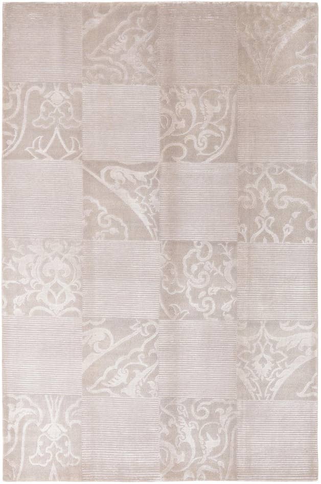 Detail image of 6' 8 x 10' 1 Hand Knotted Darya Wool Rug