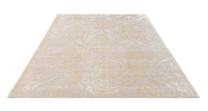 5' 8 x 8' Hand Knotted Darya Wool Rug