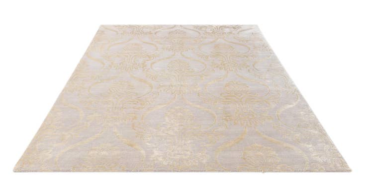 Detail image of 5' 8 x 8' Hand Knotted Darya Wool Rug