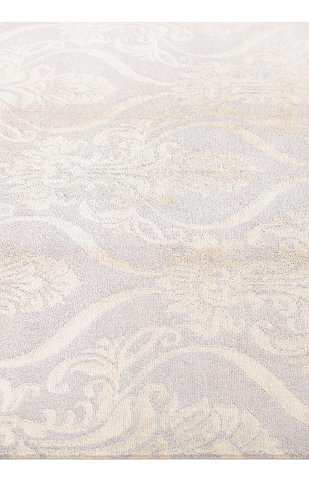 5' 8 x 8' Hand Knotted Darya Wool Rug