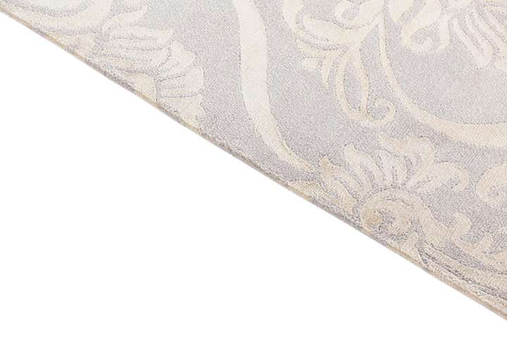 5' 8 x 8' Hand Knotted Darya Wool Rug