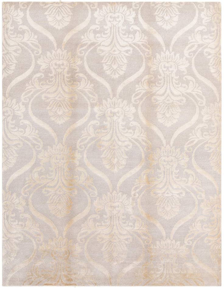 Detail image of 5' 8 x 8' Hand Knotted Darya Wool Rug