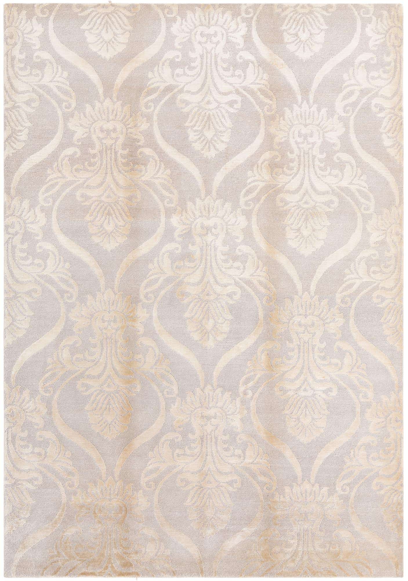 5' 8 x 8' Hand Knotted Darya Wool Rug