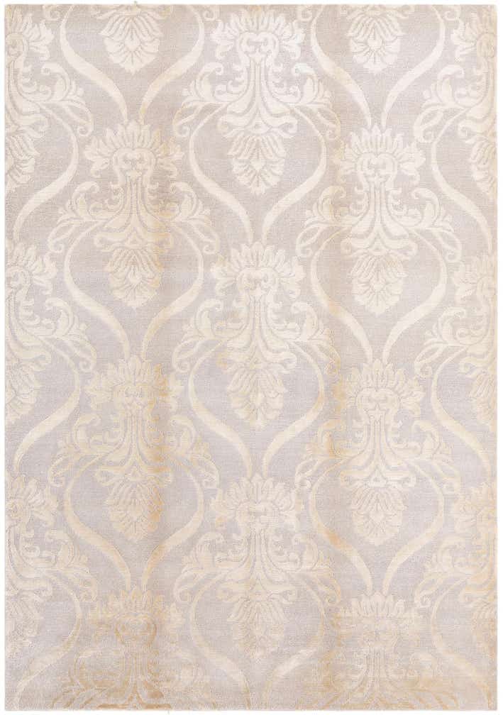 5' 8 x 8' Hand Knotted Darya Wool Rug