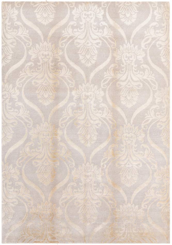 Detail image of 5' 8 x 8' Hand Knotted Darya Wool Rug