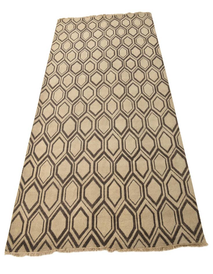 Detail image of 9' 1 x 11' 10 Hand Knotted Darya Wool Rug