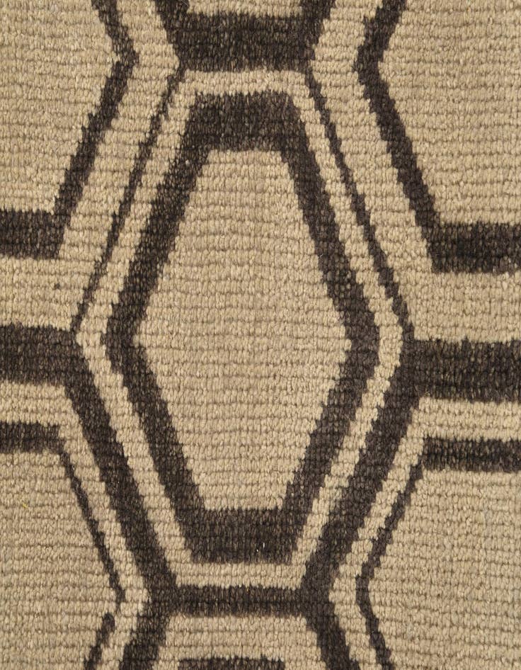 Detail image of 9' 1 x 11' 10 Hand Knotted Darya Wool Rug
