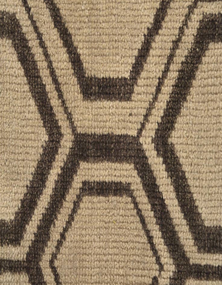 Detail image of 9' 1 x 11' 10 Hand Knotted Darya Wool Rug