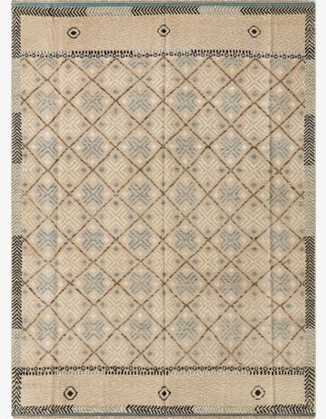 7' 8 x 10' 6 Hand Knotted Darya Wool Rug