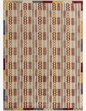 8' 10 x 12' 4 Hand Knotted Darya Wool Rug