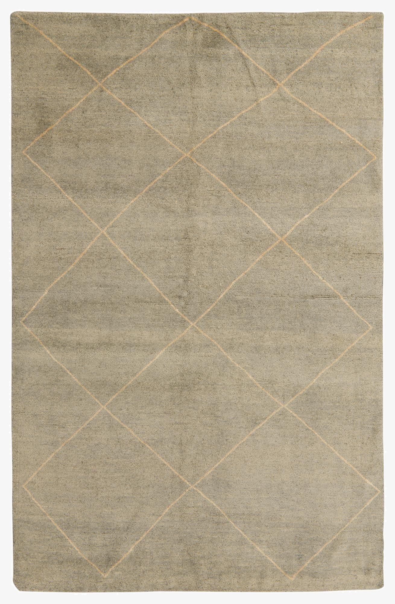 5' 7 x 8' 1  Hand Knotted Darya Wool Rug