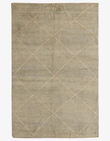 5' 7 x 8' 1 Hand Knotted Darya Wool Rug