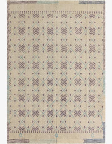 8' 7 x 12' 6 Hand Knotted Darya Wool Rug