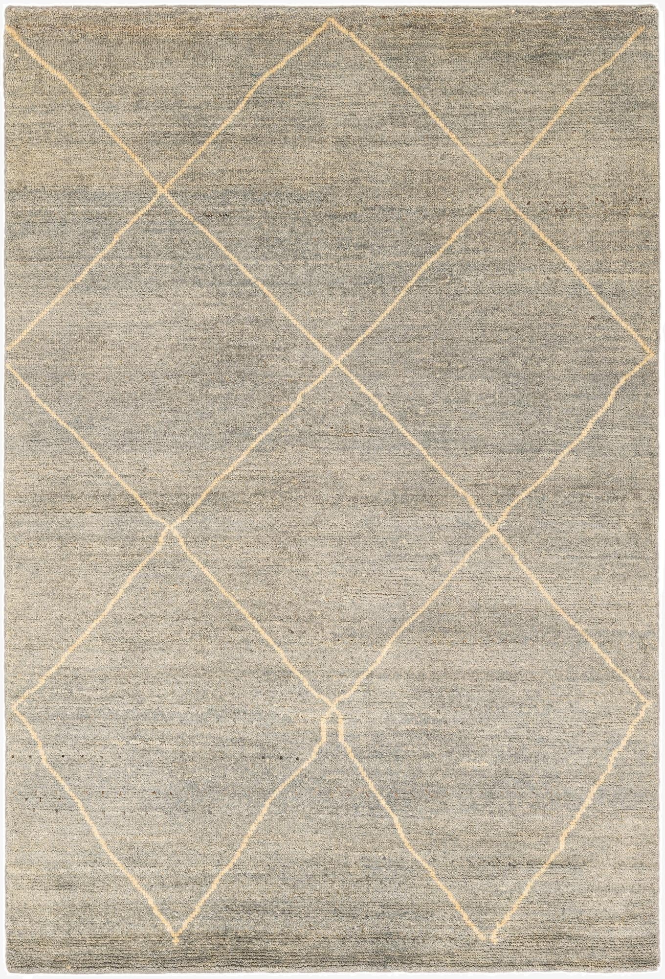4' 7 x 6' 7  Hand Knotted Darya Wool Rug